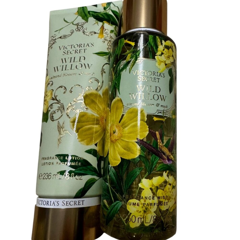 Victorias Secret 2 Piece Wild‎ Willow Set NEW